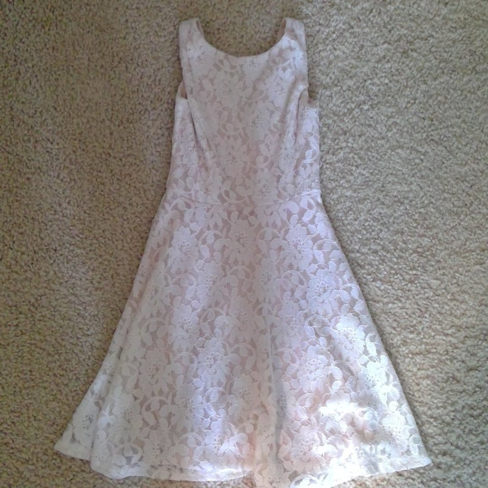 Speechless Juniors Lace Dress Blush